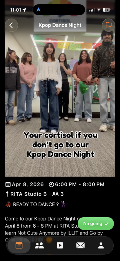 FlyerFly app — club posting an event